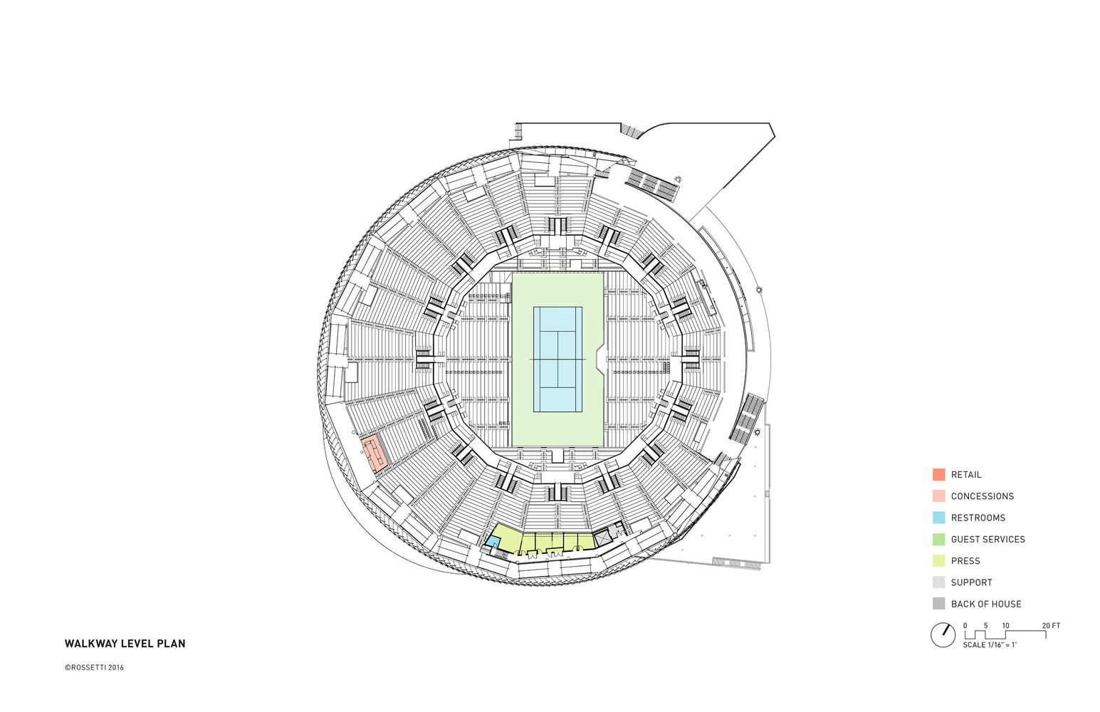Grandstand Stadium 室内设计亮点与评价-31