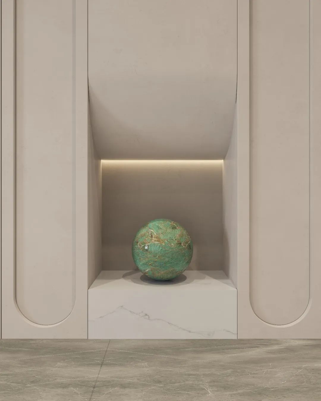 张楠楠·180平平层作品  现代极简-9