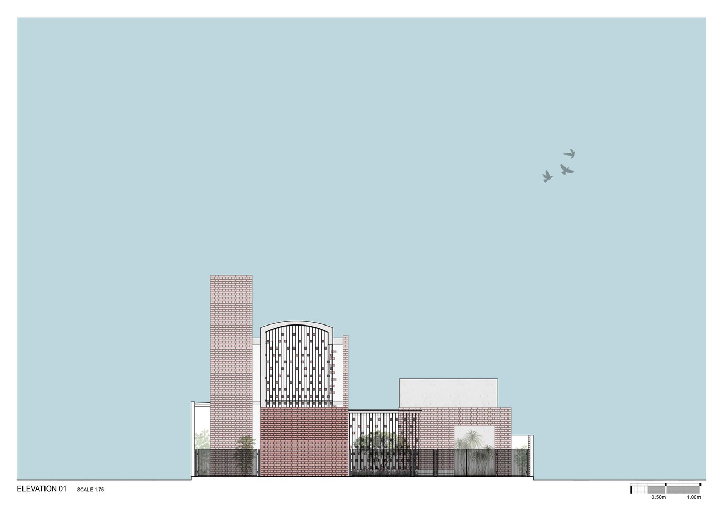 Brick House  Architecture Paradigm-43