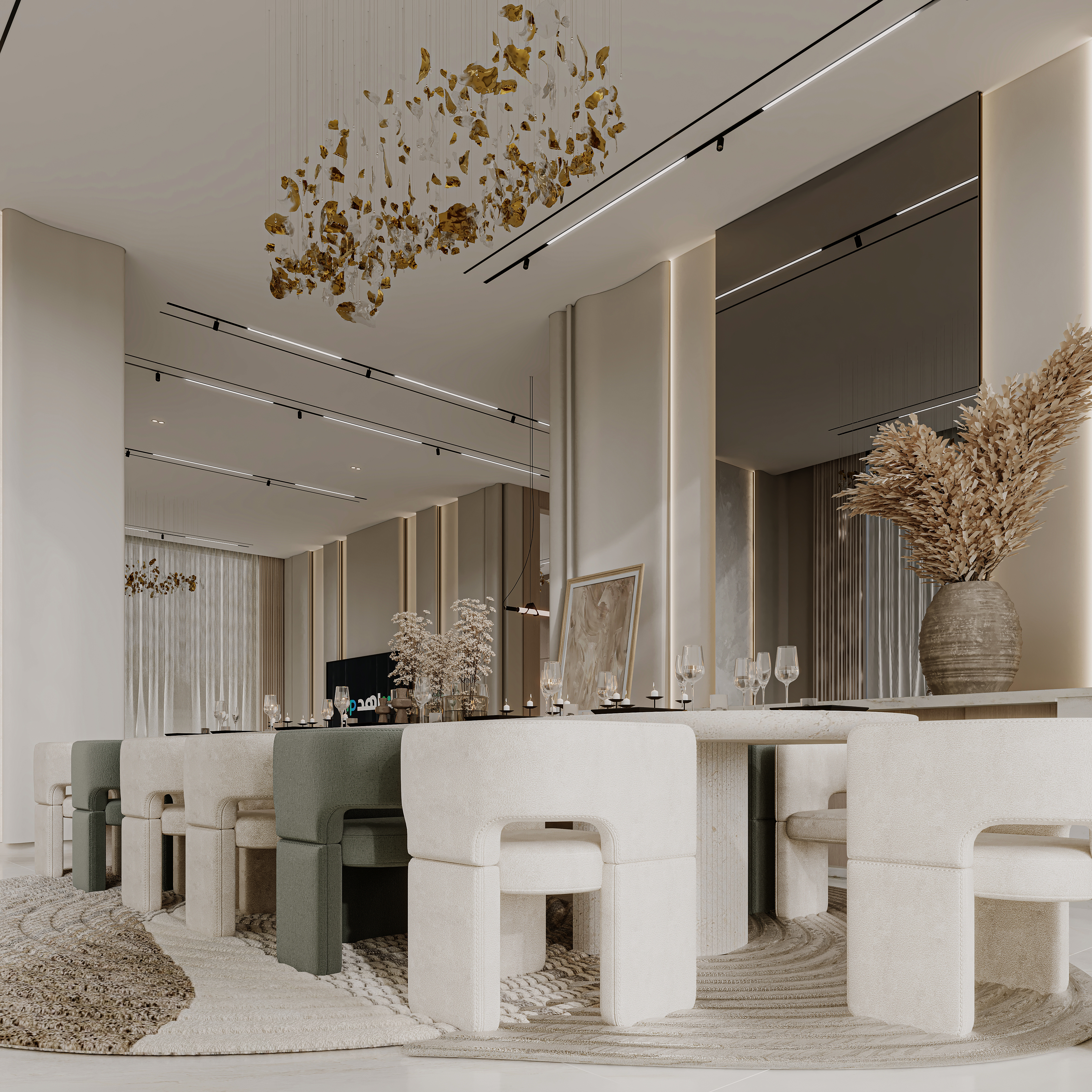 大厅室内设计丨KT_DESIGN STUDIO-39