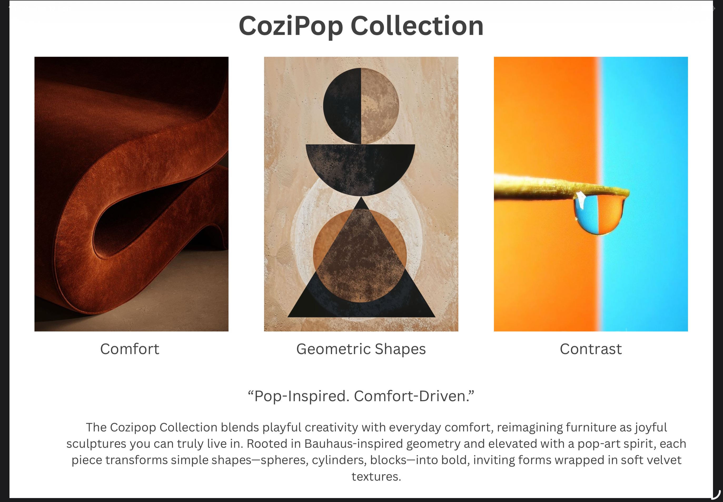 CoziPop Furniture Collection-1