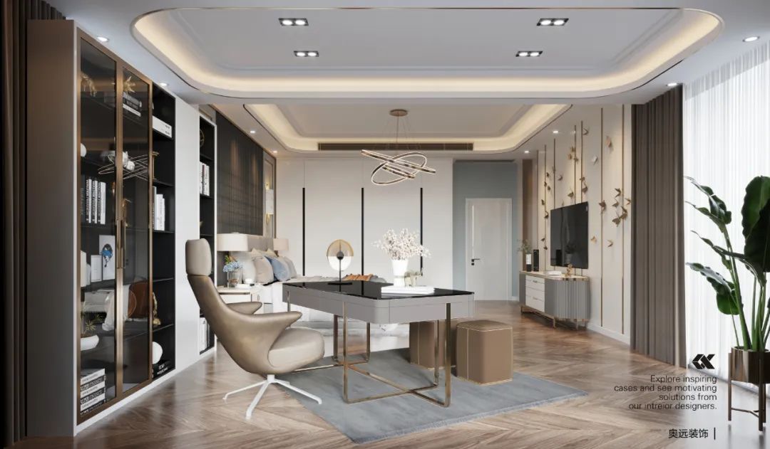 奥远设计 | 孔雀城别墅 | 现代轻奢,时尚舒适-30