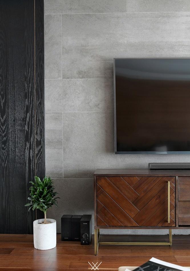 菲拉设计丨平层丨地板上墙 打造原木色北欧风-11