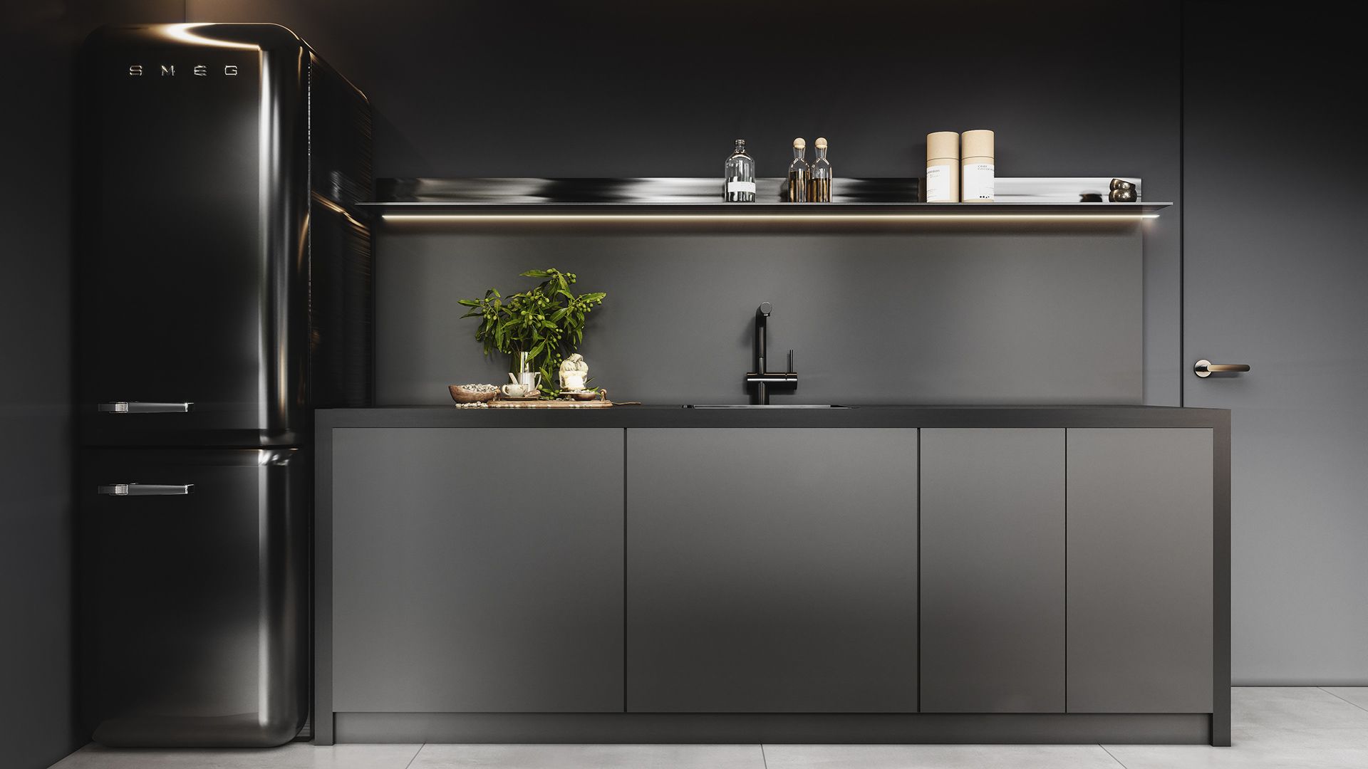 黑色系空间 简约高级                     -8