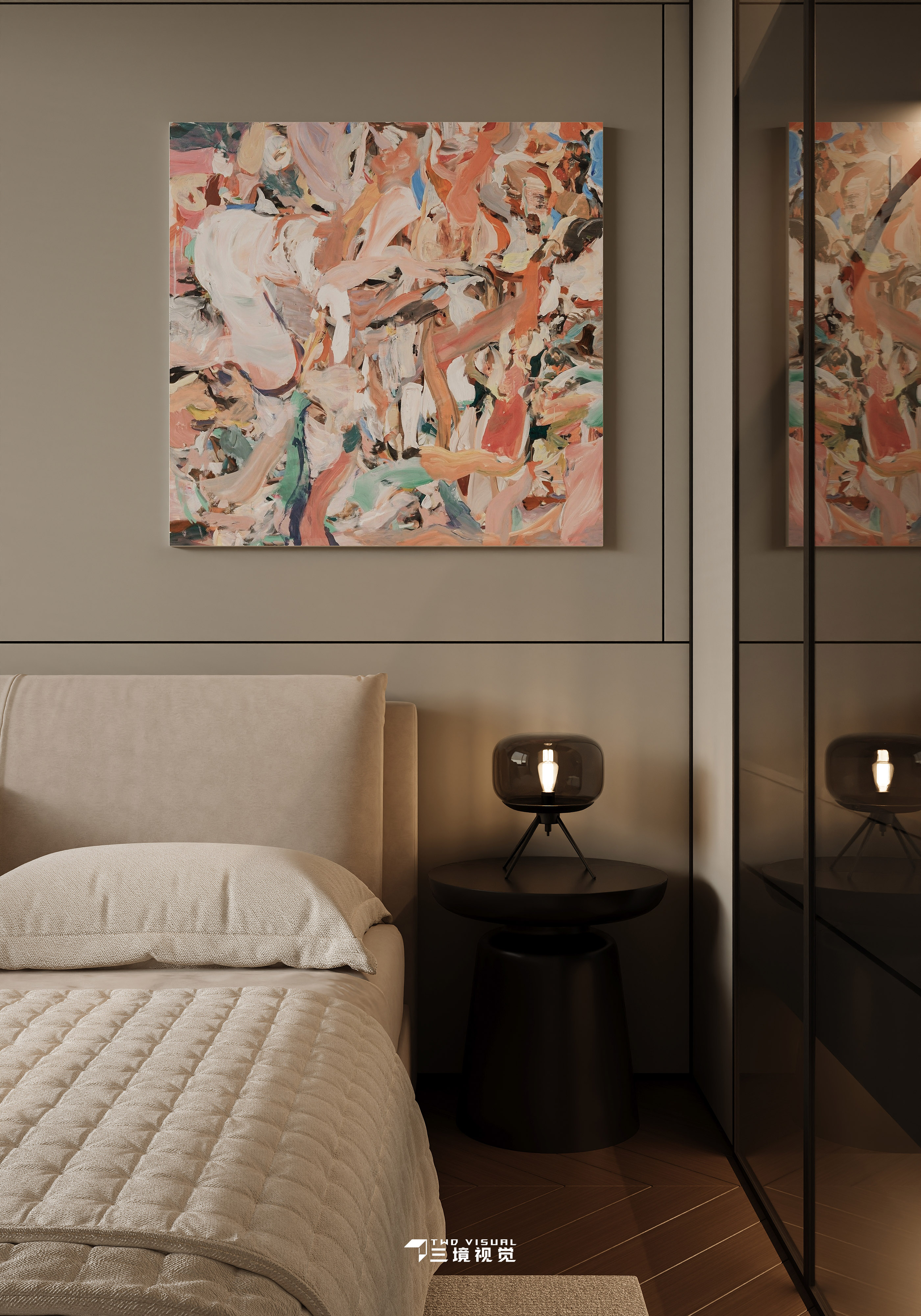 住宅-现代意式小户型设计-16