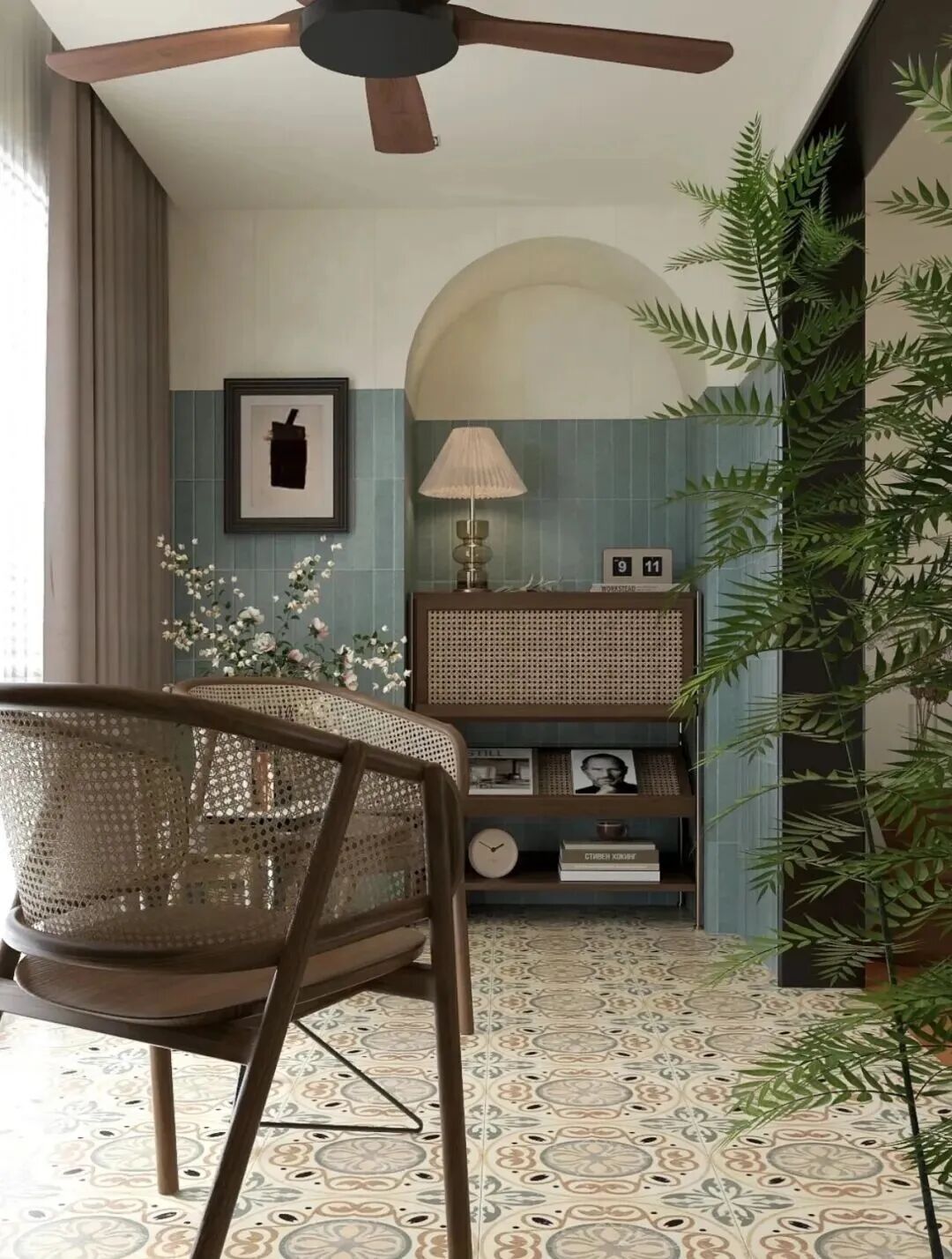 好喜欢insins风感觉【迷人的复古花砖】-13