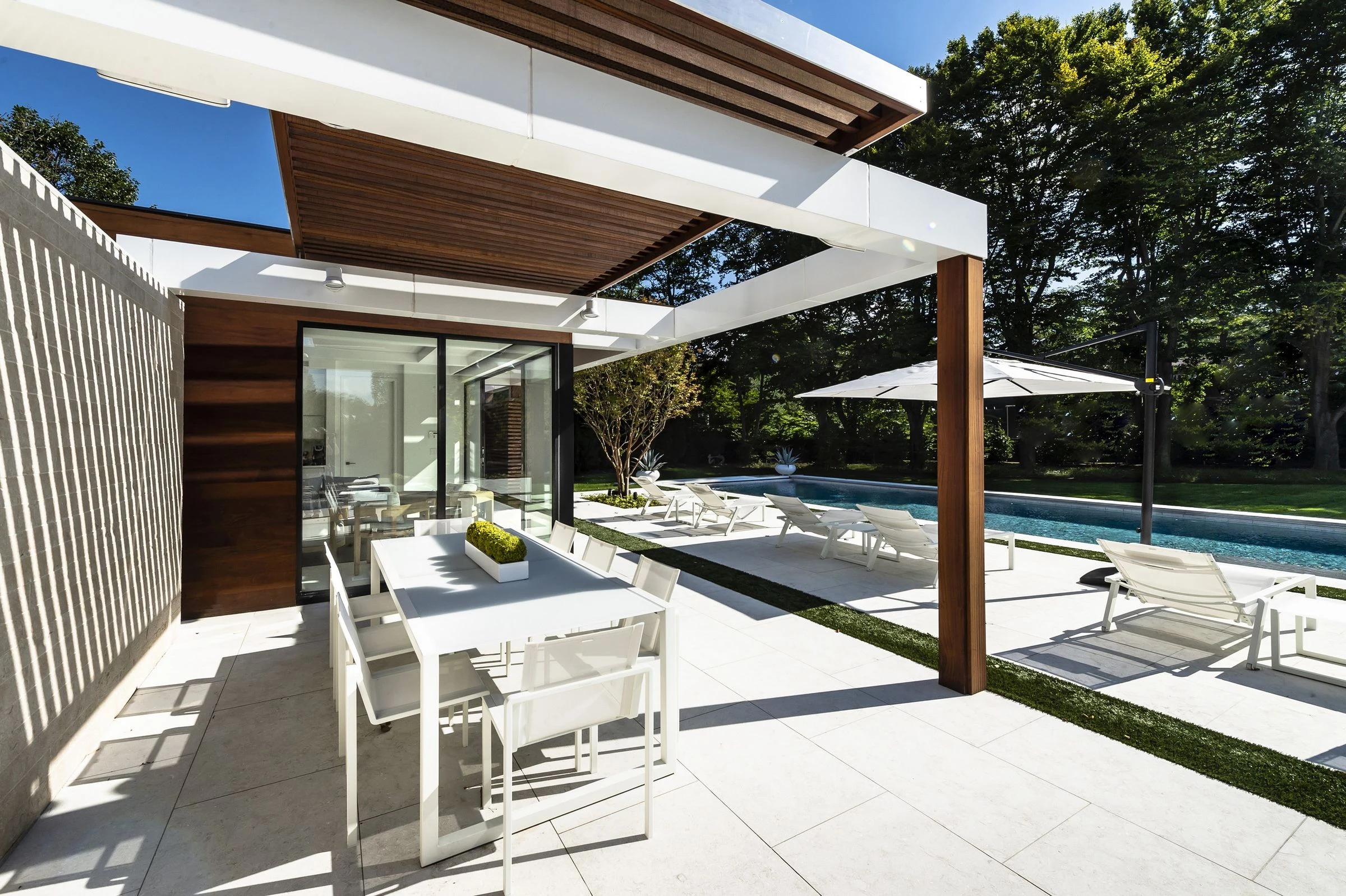 纽约长岛现代私人住宅-46