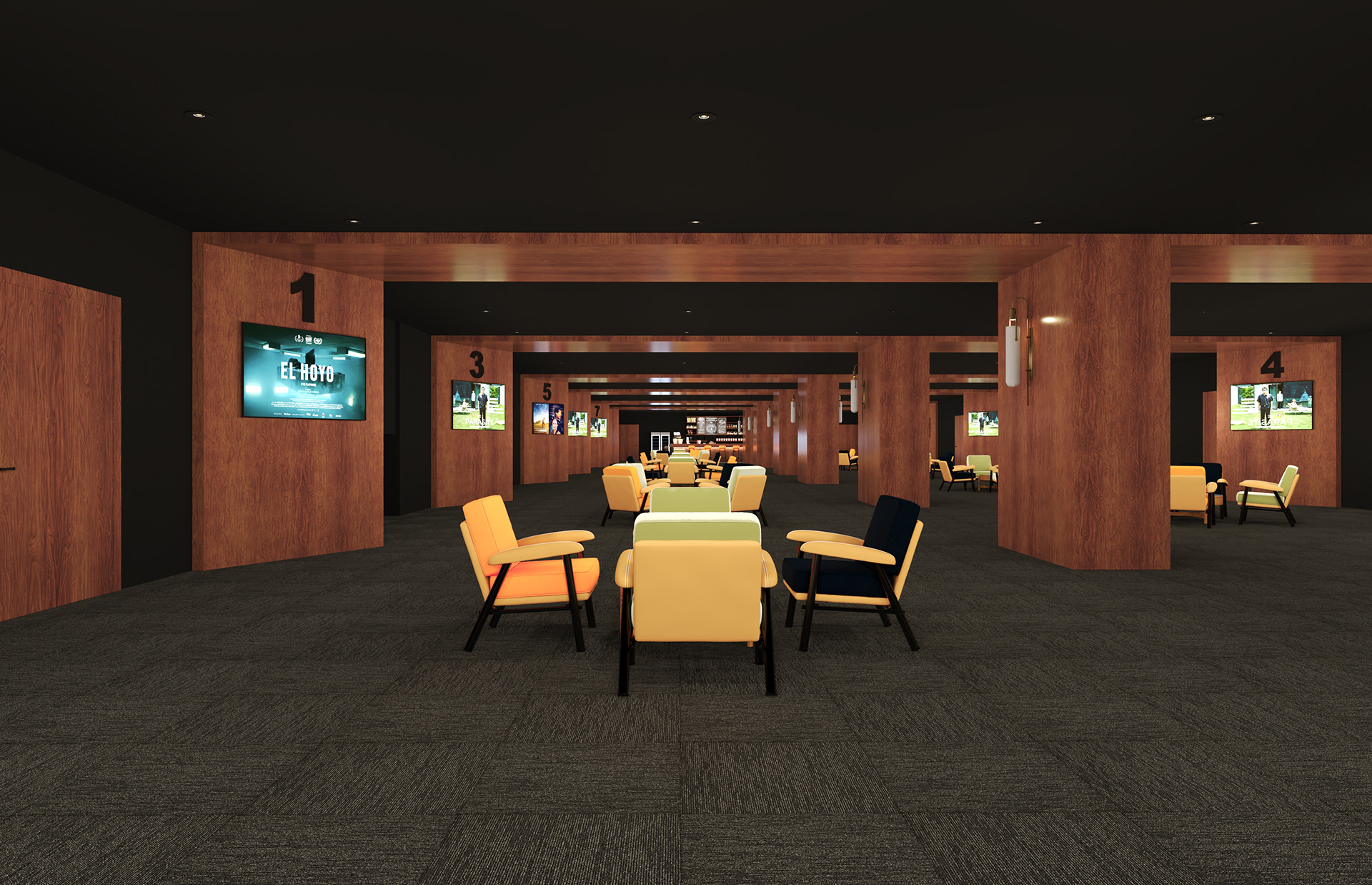 Sulaymaniyah Mall 电影院大厅设计-7