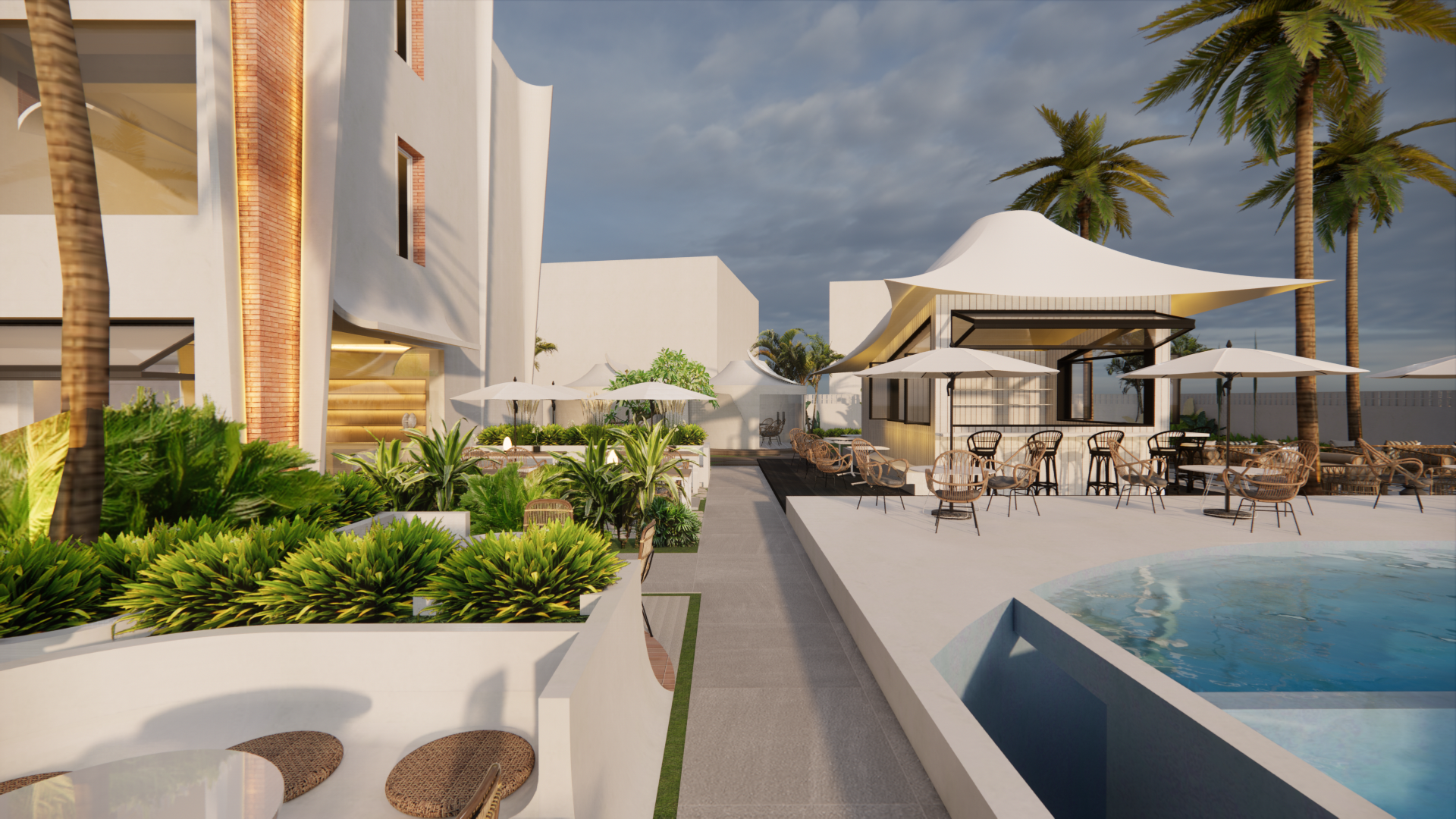 海岸度假民宿设计丨中国深圳丨吾疆设计-14