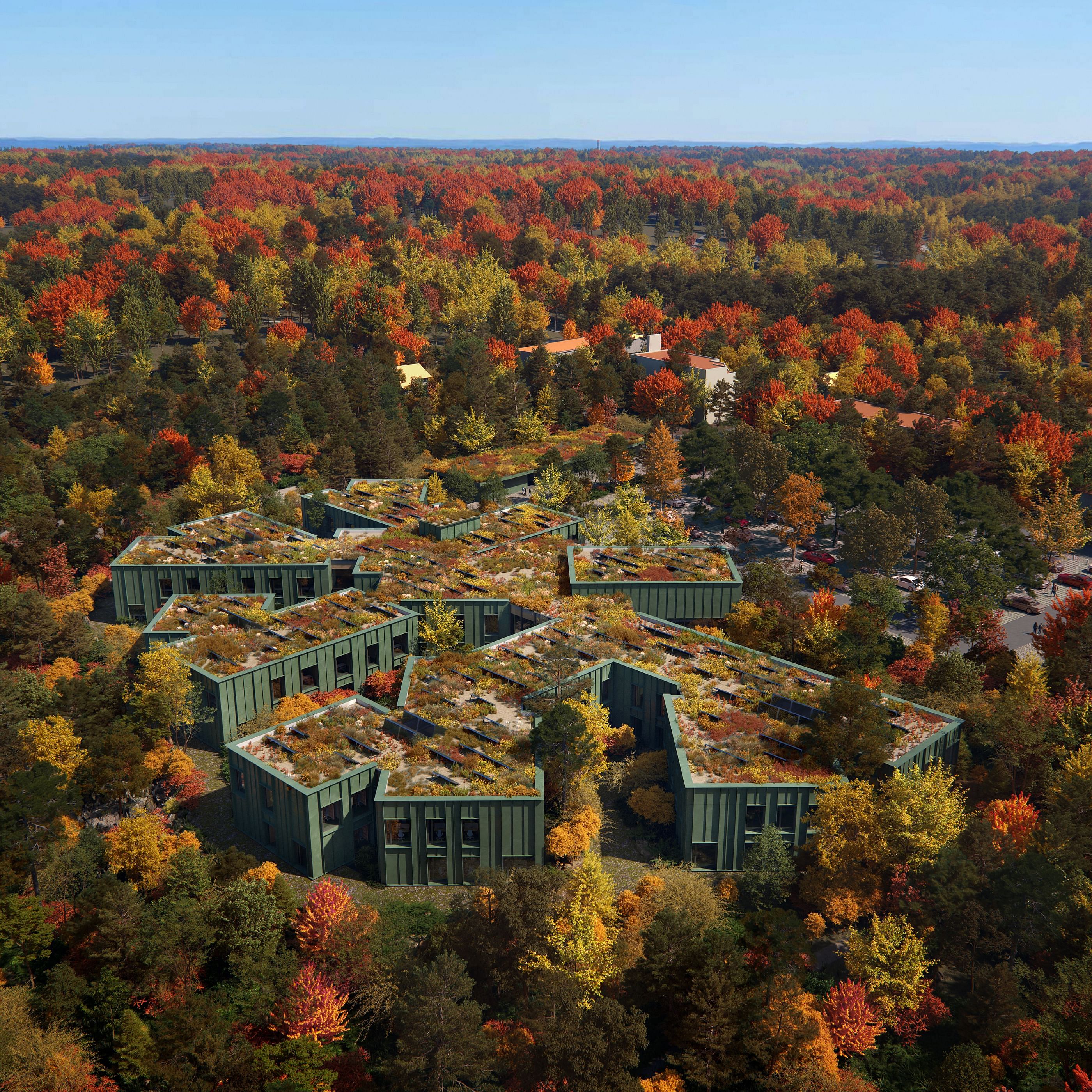 捷克国家林业办公室总部大楼设计丨CHYBIK+KRISTOF-2