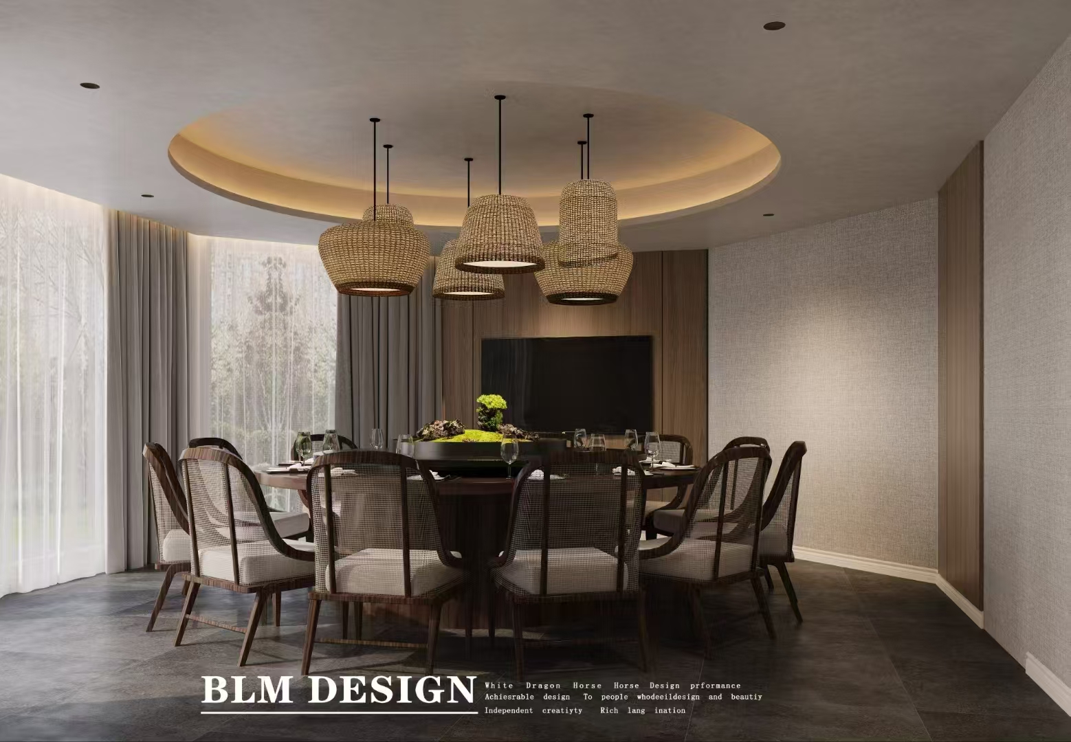 白龙马民宿效果图设计制作-7