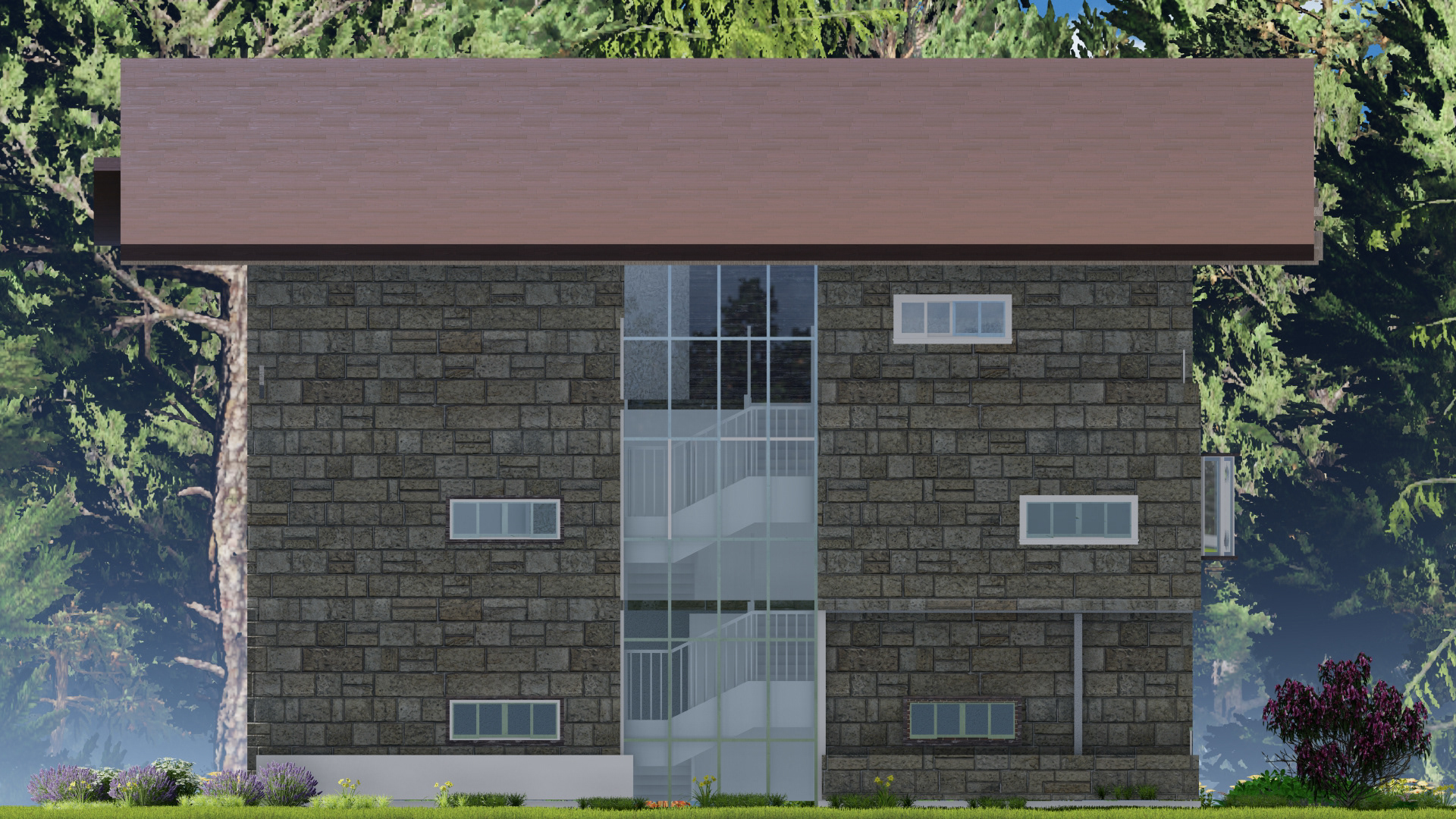 现代中式别墅设计-5