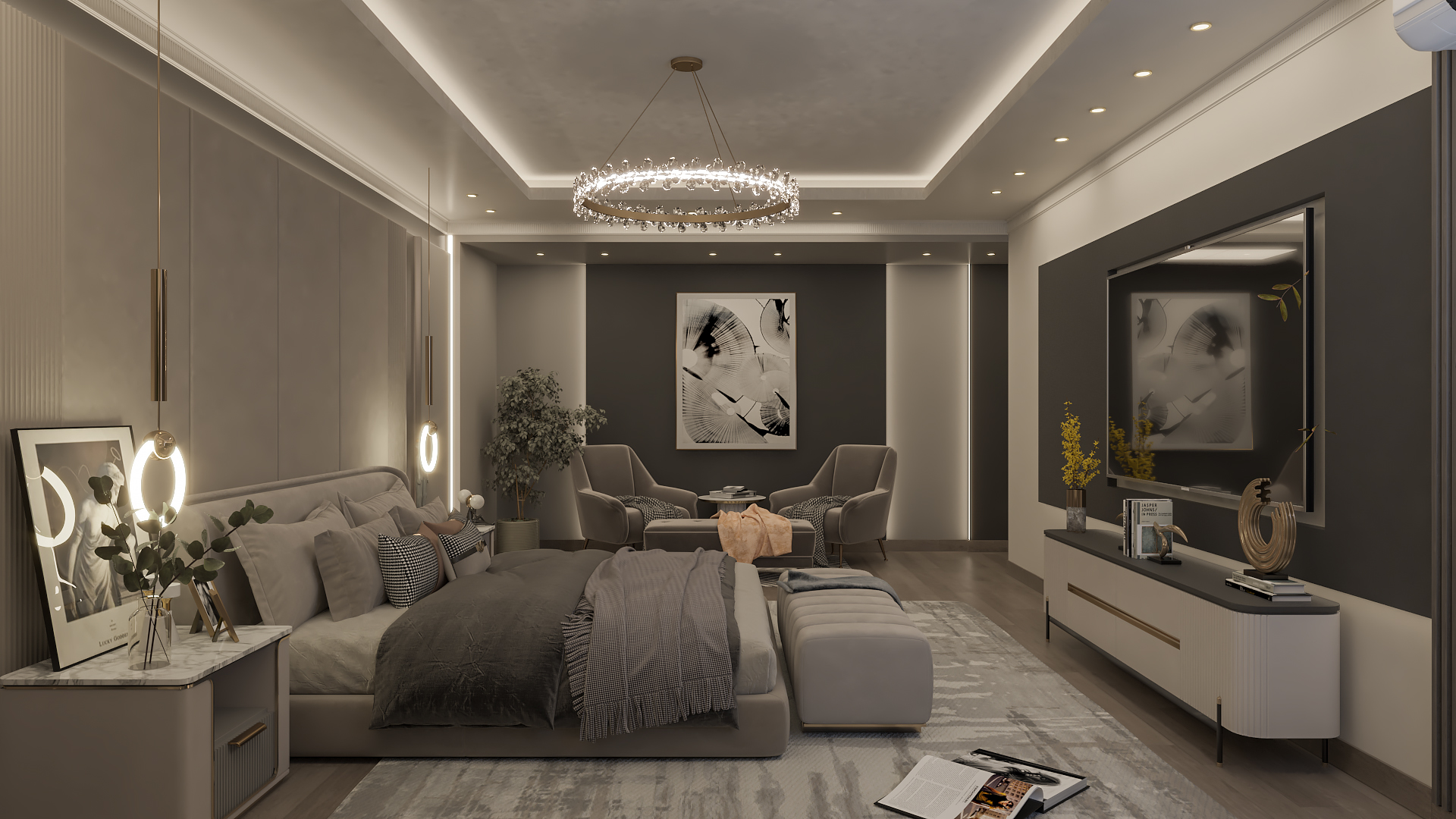 Modern Apartment at Varanda Compound Alexandria-29