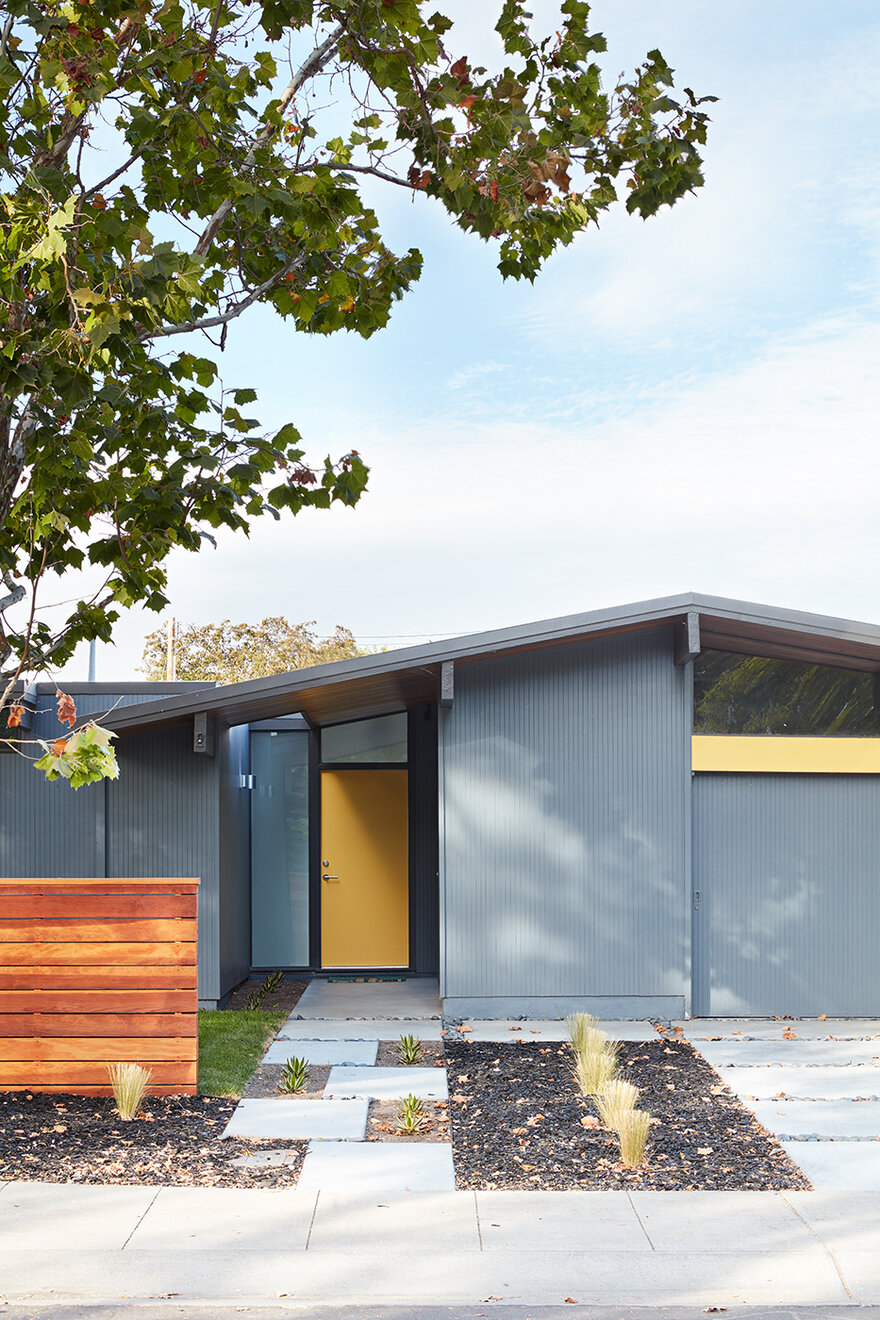 加州帕洛阿尔托艾希勒风格明亮家庭住宅改造-20