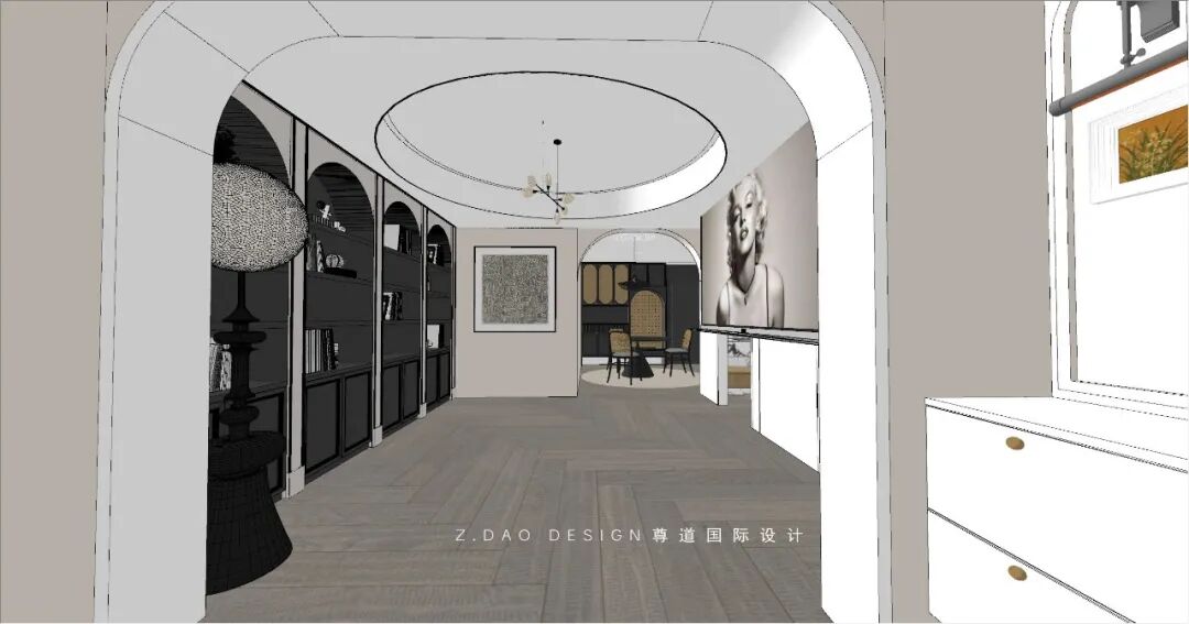 尊道新作|合肥『紫竹苑』90后偷偷爆改旧房，法式复古风，宅瘾超标！-34