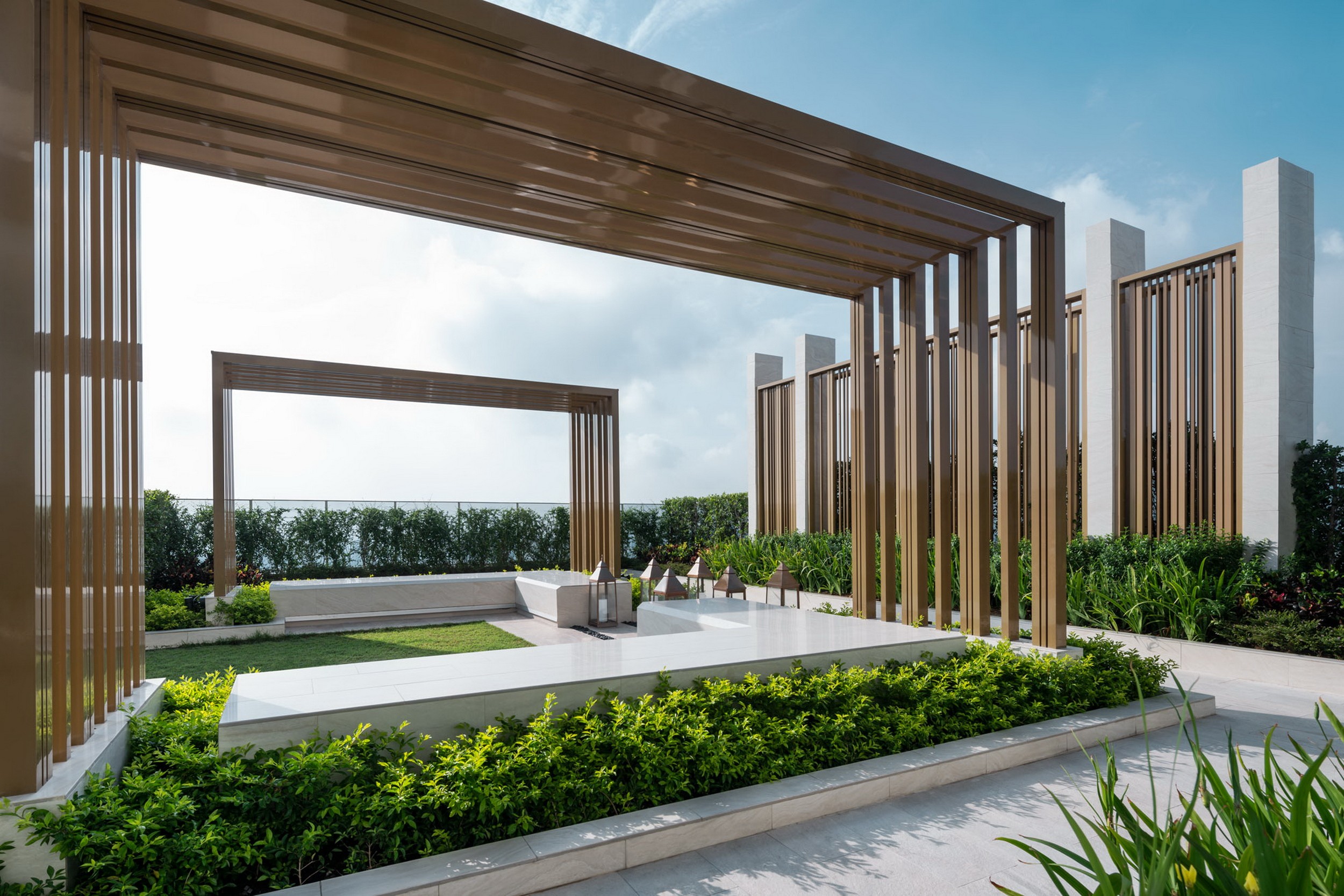 曼谷 ESSE ASOKE 公寓,现代景观建筑典范-35