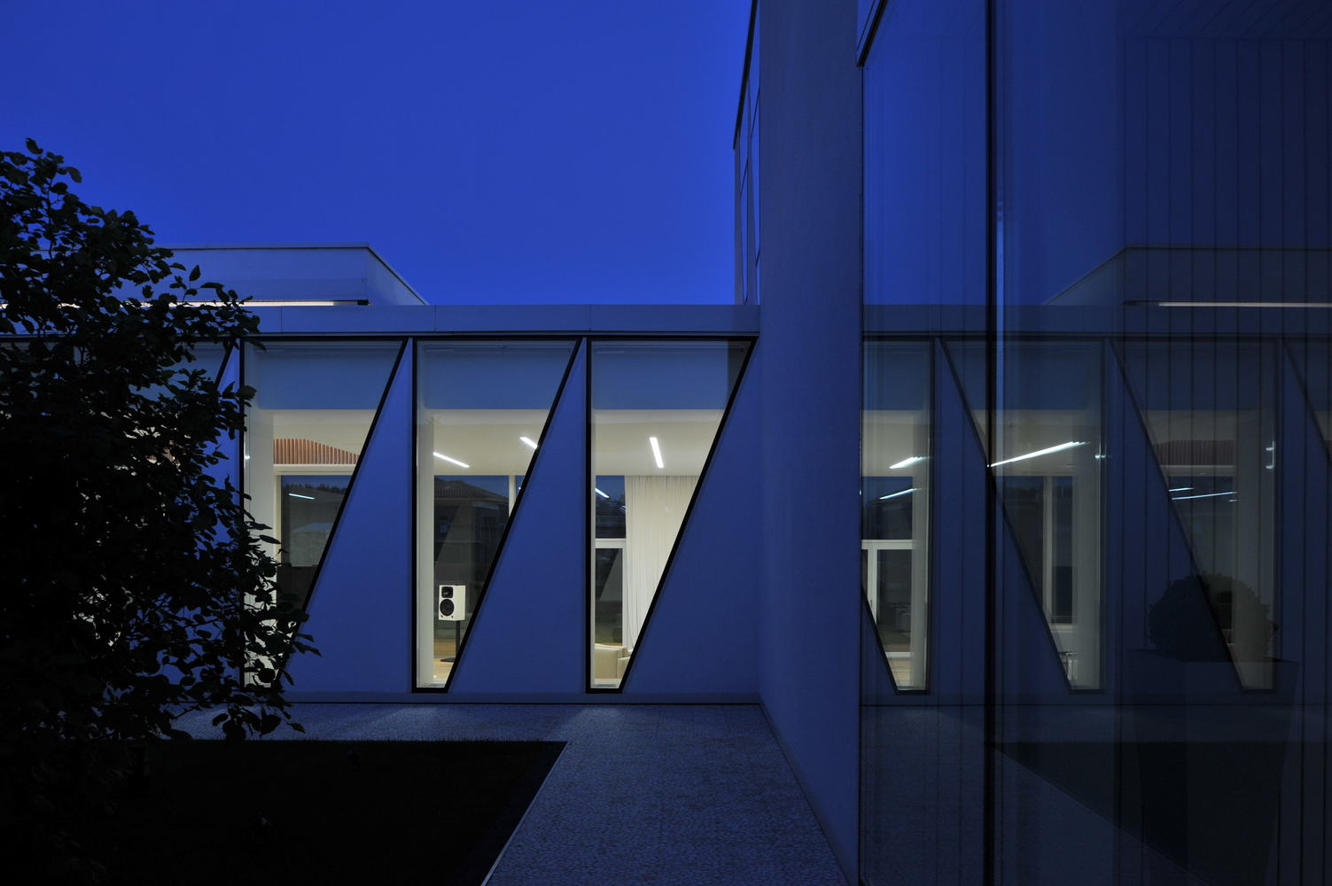 矛盾中的和谐,别墅设计实现隐私与透明共存-40