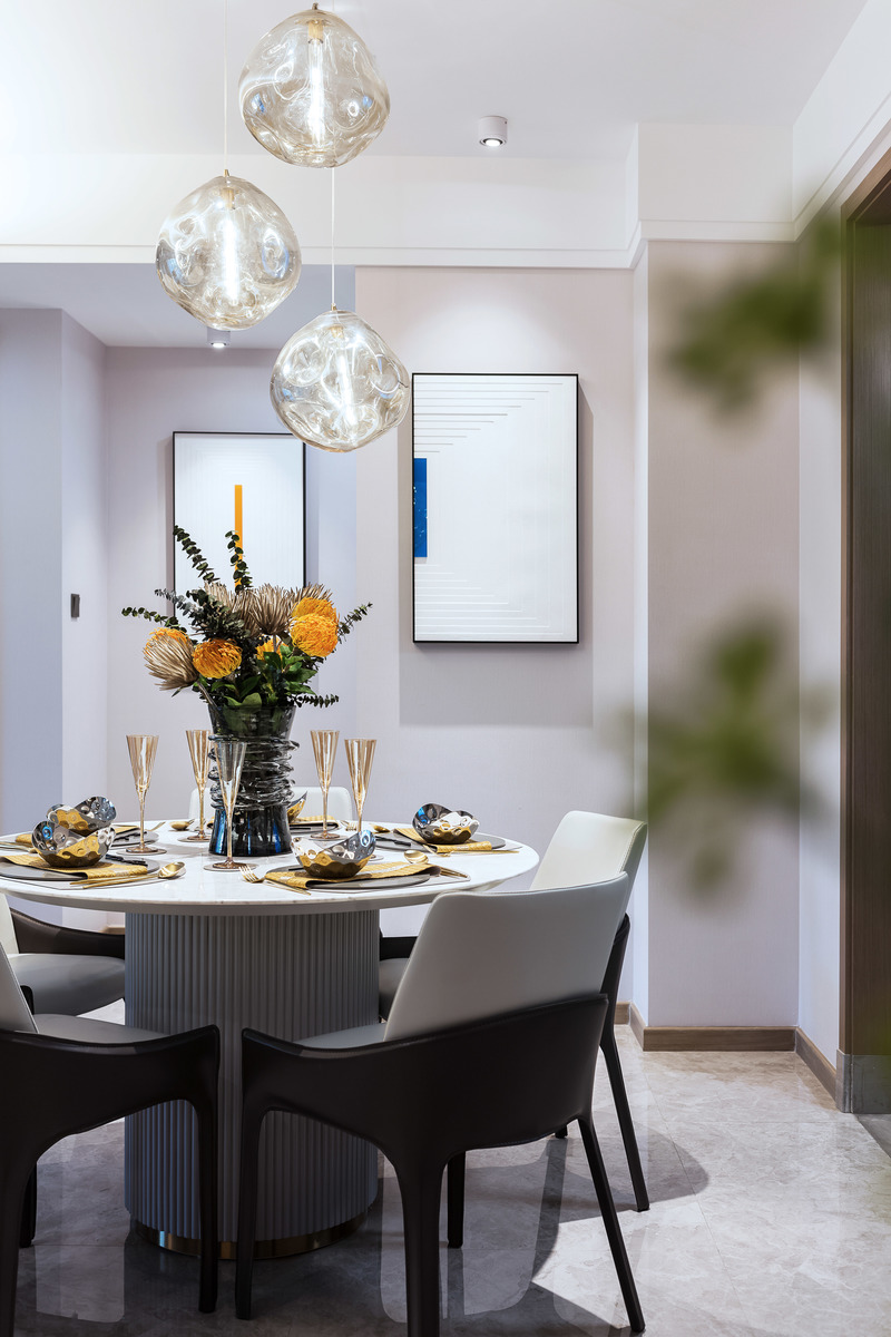 福建莆田璞悦风华110户型样板房 | 现代简约融入海洋元素-18