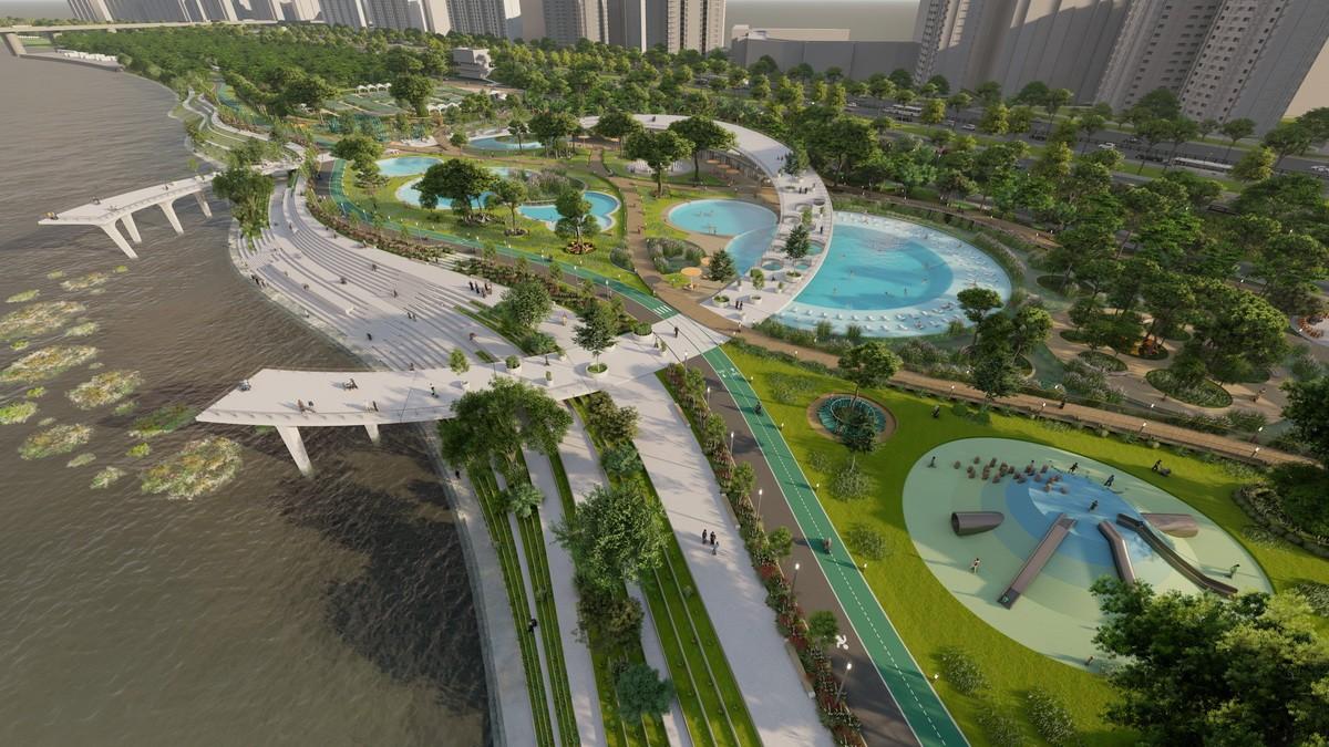 江汉公园天然游泳池丨韩国首尔丨佰筑设计（上海）+Carve（阿姆斯特丹）-23