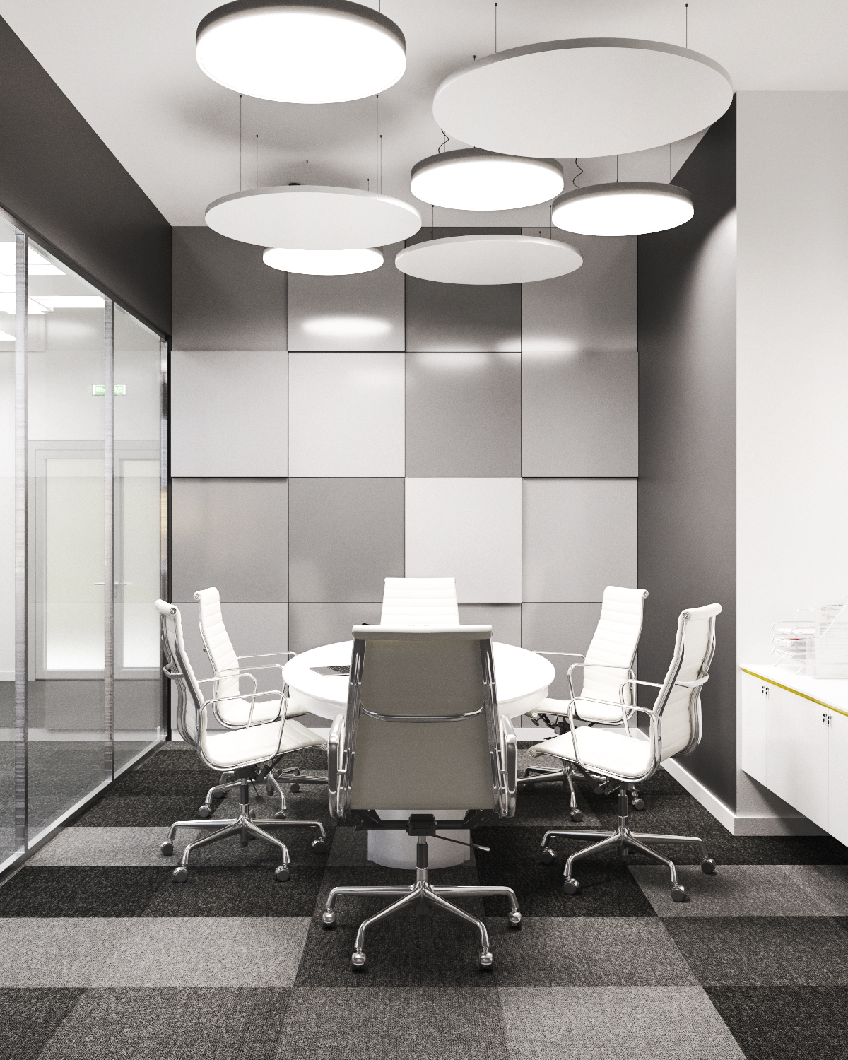 395㎡大型办公室设计丨俄罗斯莫斯科丨ARXY设计工作室-9