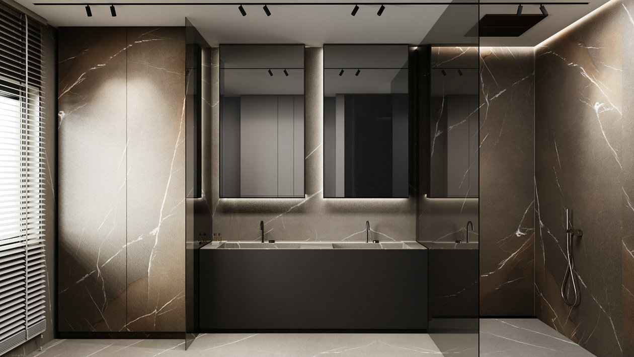 深色系公寓设计-20