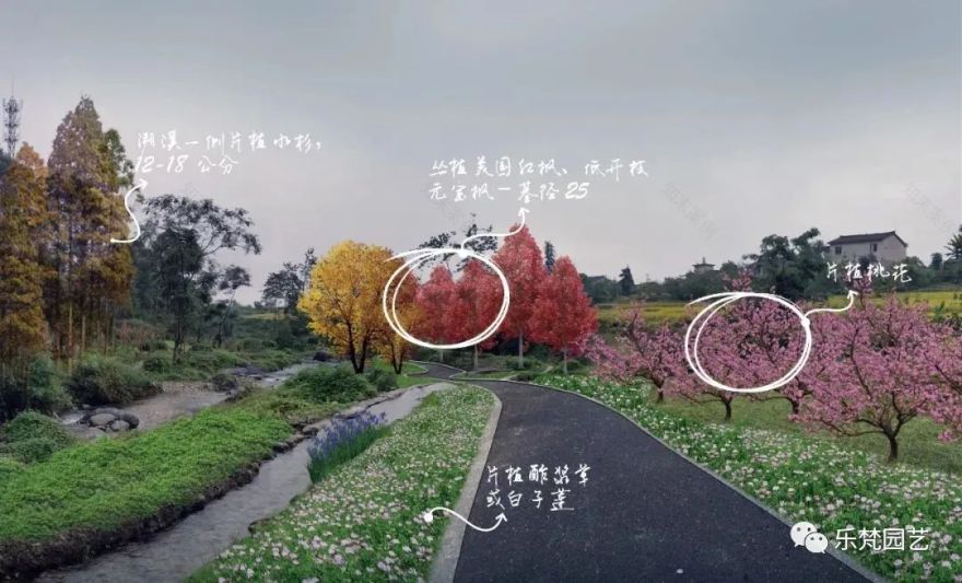 峨眉山恒邦高桥里花境营造丨中国眉山丨成都乐梵缔境园艺有限公司-83