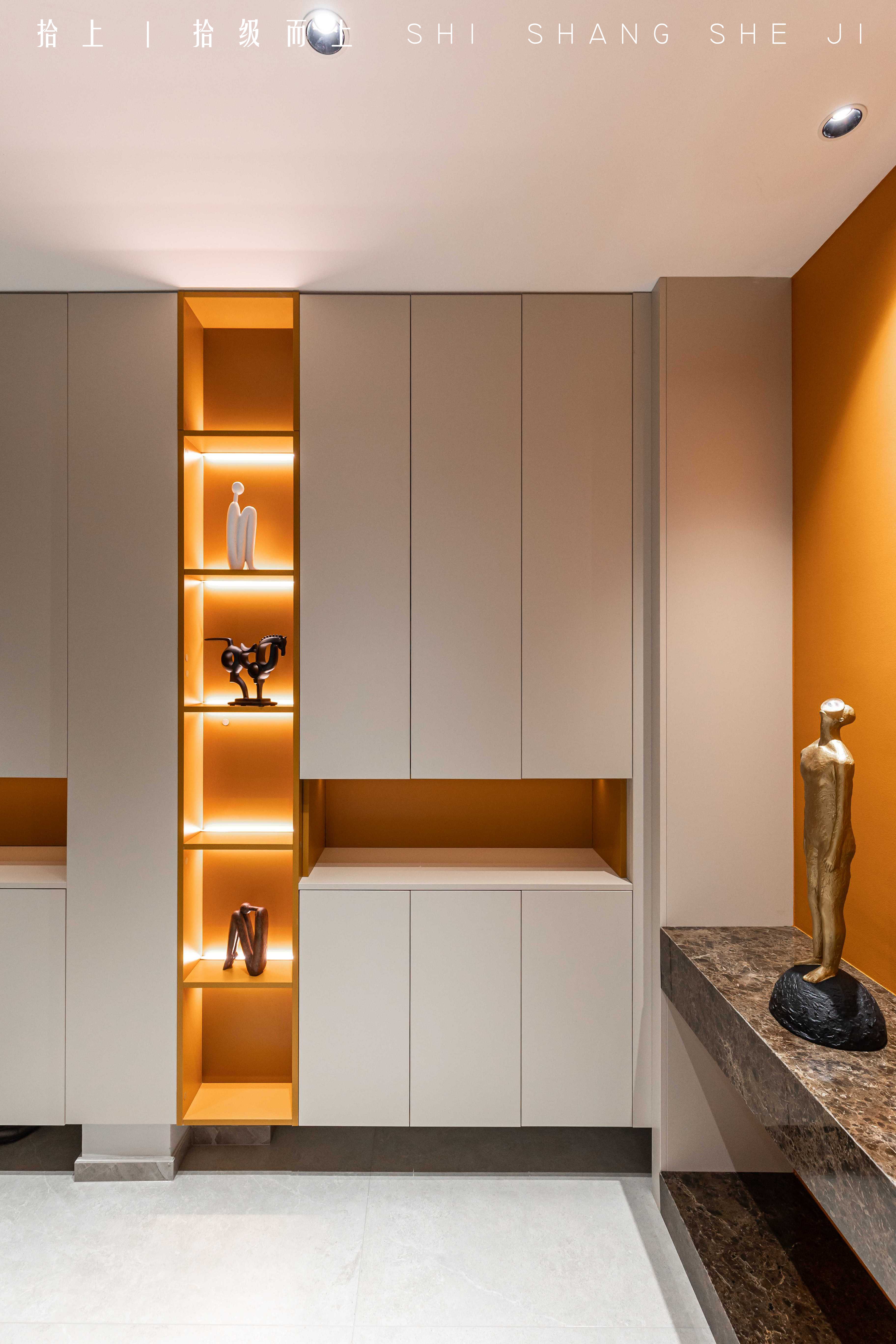 大地色系雅居设计丨拾上装饰-14