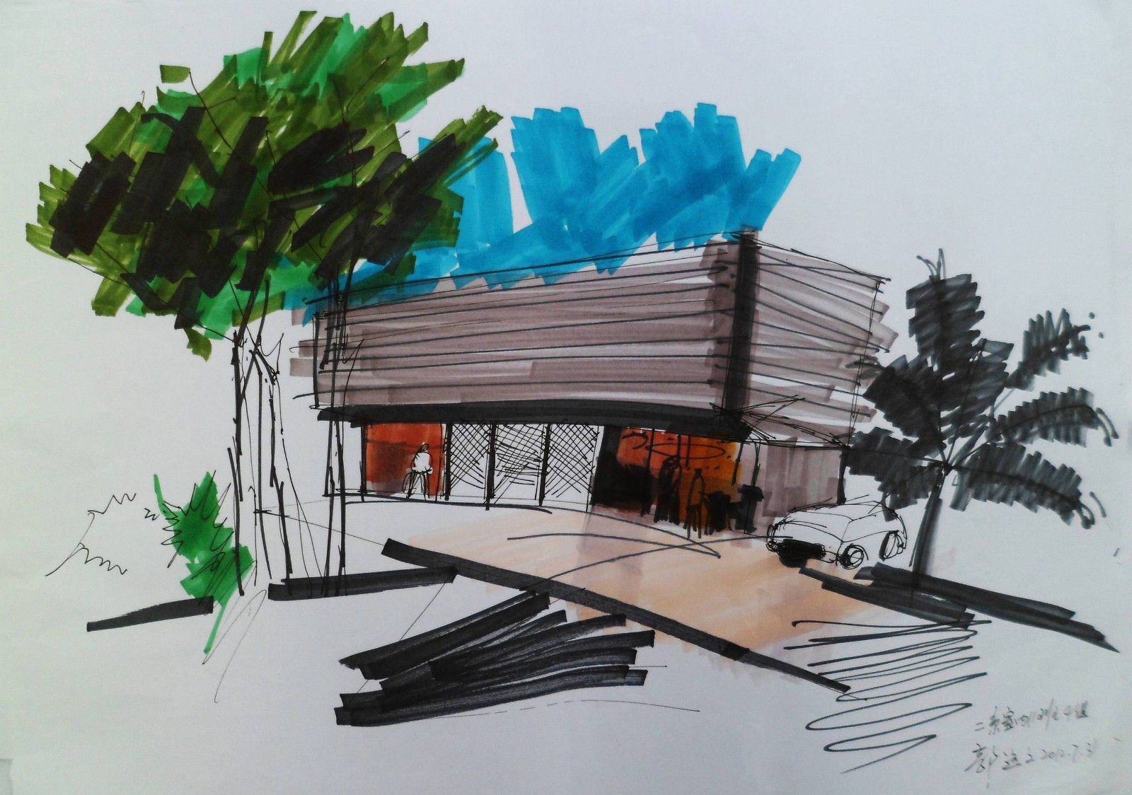 WYD+无影——几年前在特训营的手绘上色空间-14