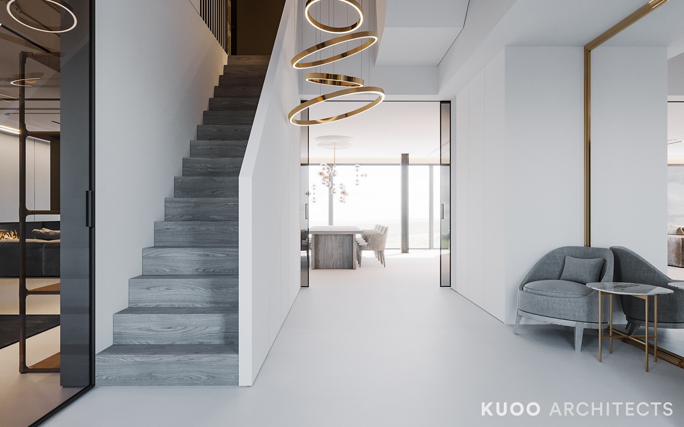 优雅格调·伦敦住宅  KUOO ARCHITECTS-0