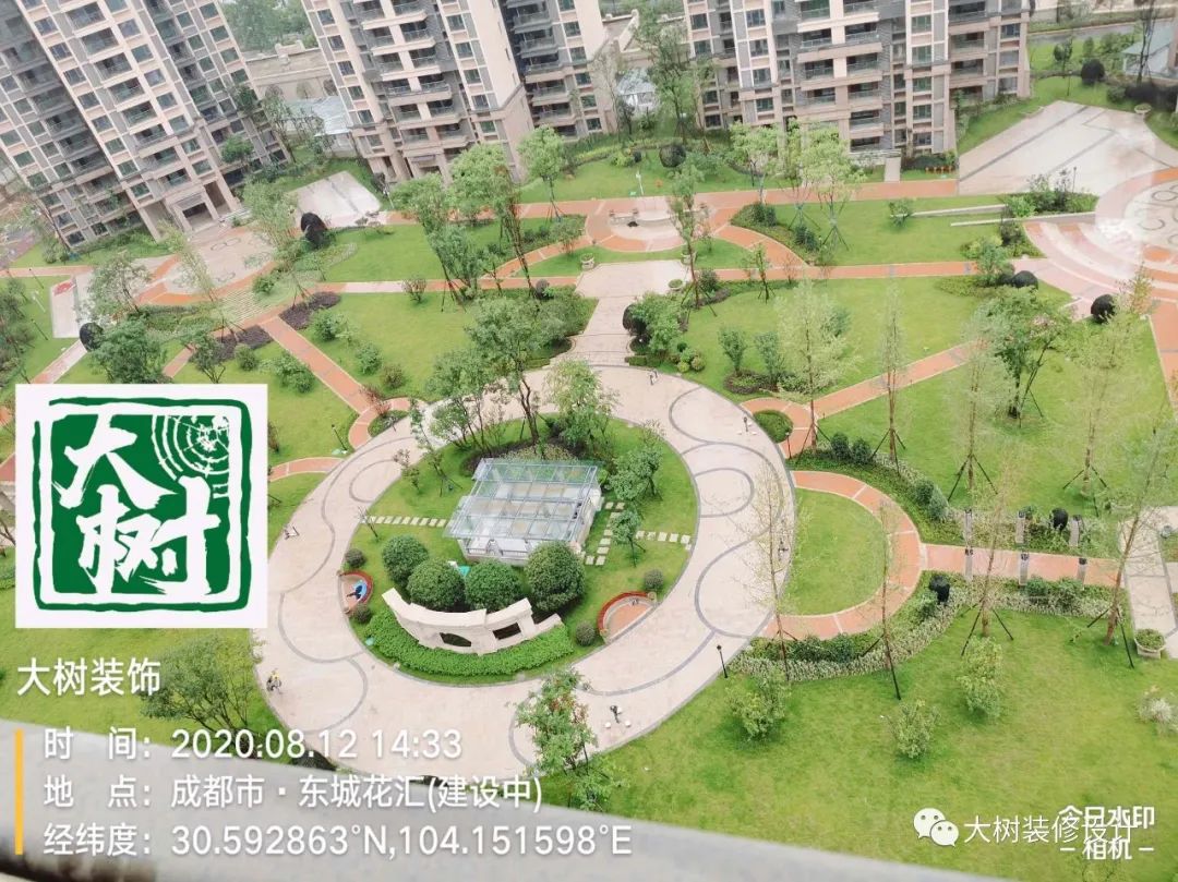 人居东城花汇小区绿化现场探秘-6