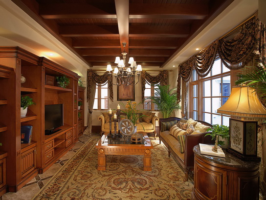 戴坤  绿城临安玫瑰园样板间-0