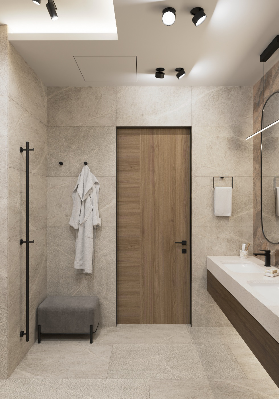 Ванная комната с душевой-8