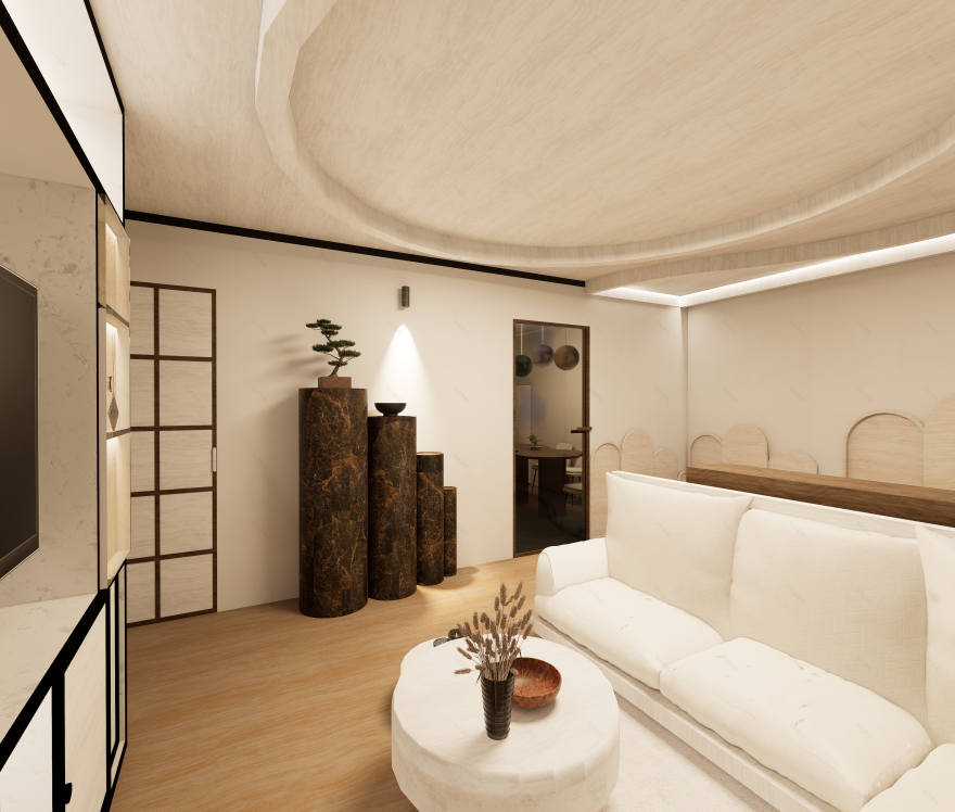 4 room HDB flat(禅意风格4房组屋)-3