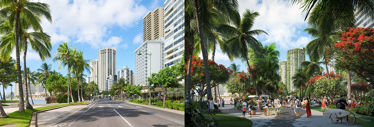 绿色街区丨美国檀香山丨WATG 和 Wimberly Interiors-7