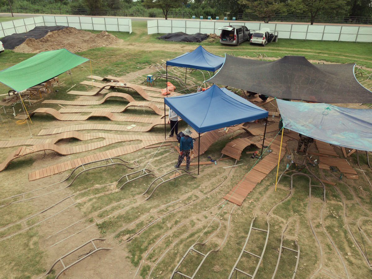 首尔汉江艺术公园“Root Bench”丨韩国首尔丨Yong Ju Lee Architecture-33