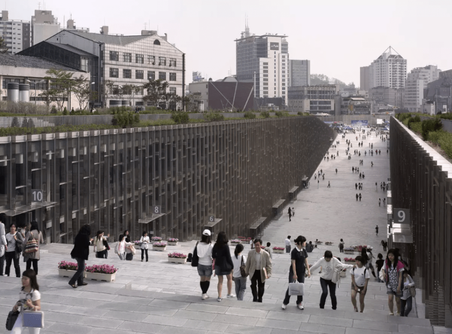 首尔梨花女子大学学生生活大楼丨韩国首尔丨Dominique Perrault-35