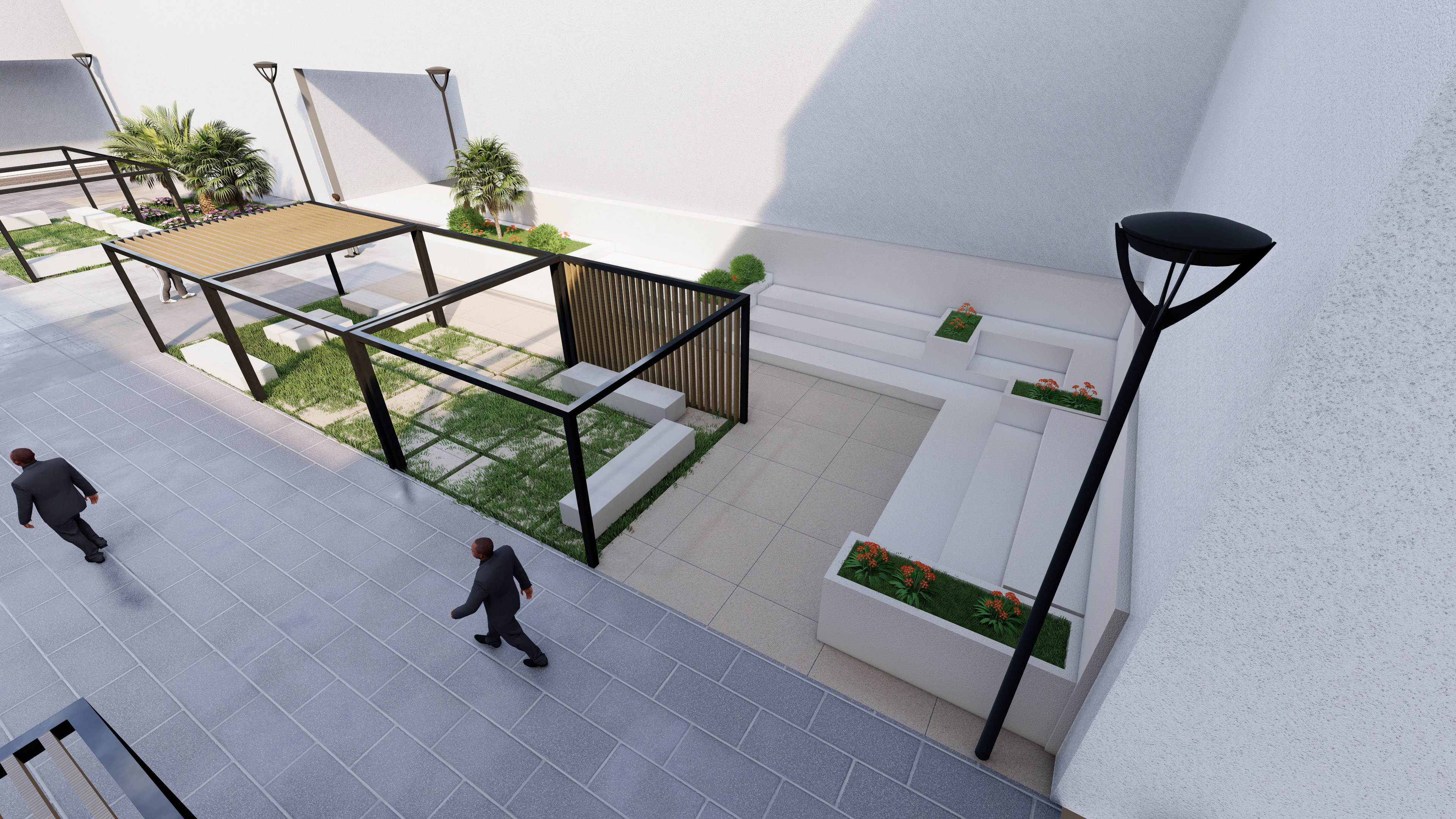 中央财经大学校园景观改造-27