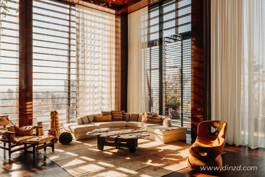 圣保罗瑰丽酒店顶层公寓设计丨巴西圣保罗丨Jean Nouvel,Philippe Starck-54