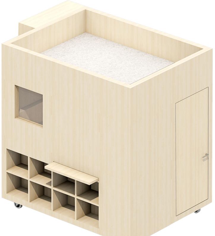 共享社区新概念,“400 盒子”打破传统家居设计-15