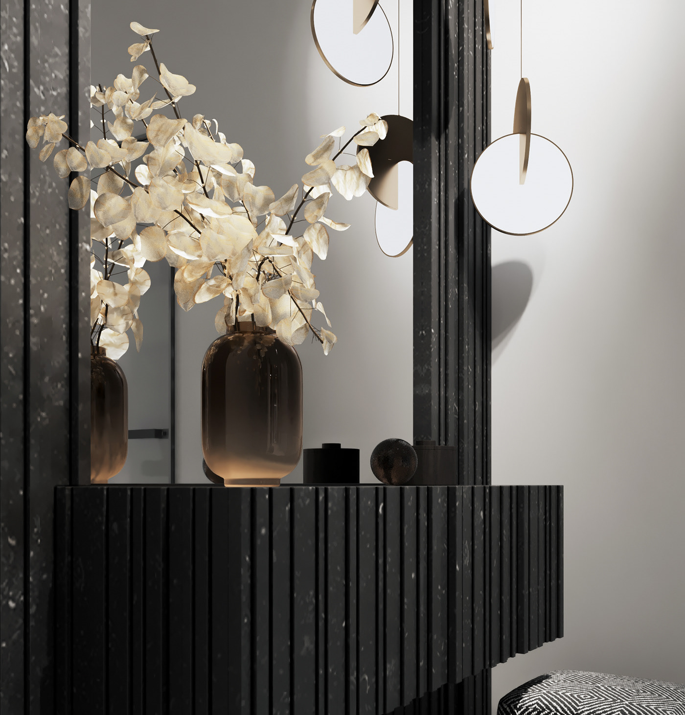 高级灰色系公寓设计 既沉稳又大气！-10