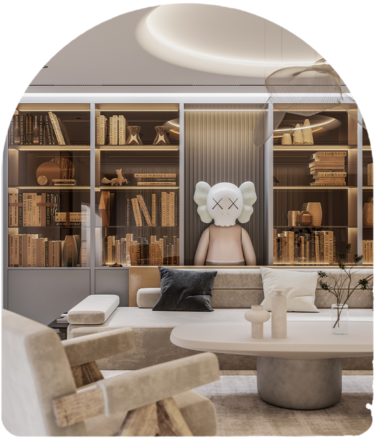 【首发】于凯作品：夏日午后 | 嘉盛龙庭450㎡现代简约风格别墅装修-1