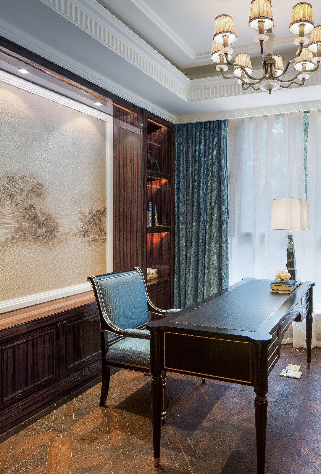 无国界别墅的“云来花开”设计 | 中西合璧，繁简适度-13