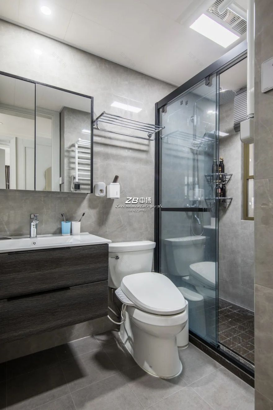 ZB design | 同事115平超有质感的轻奢风,效果好到没朋友!-57