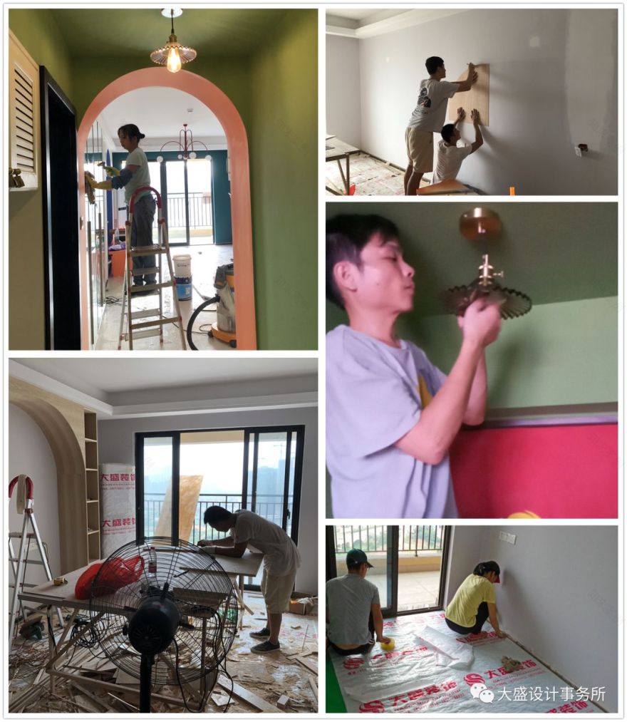 南宁 96㎡孟菲斯风格家居,色彩斑斓的甜蜜空间-122