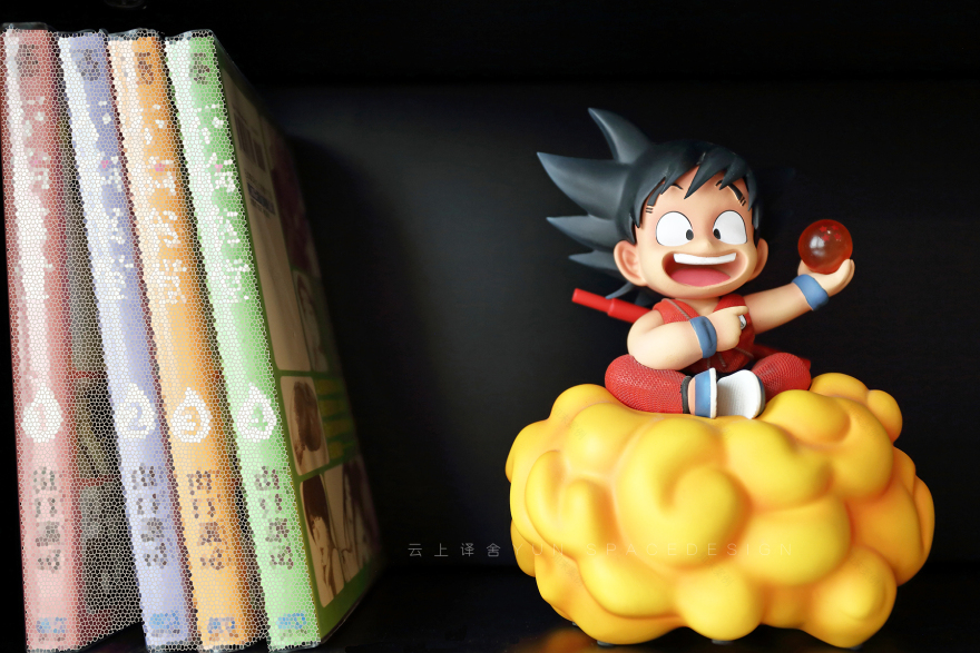 漫画宅的独享空间 | 130㎡全案设计,集齐七颗珠子召唤神龙-36