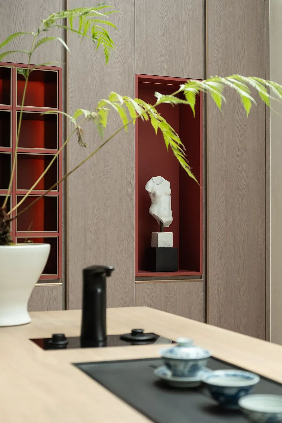 600㎡轻奢豪宅丨南京既白空间设计 李文杰-34