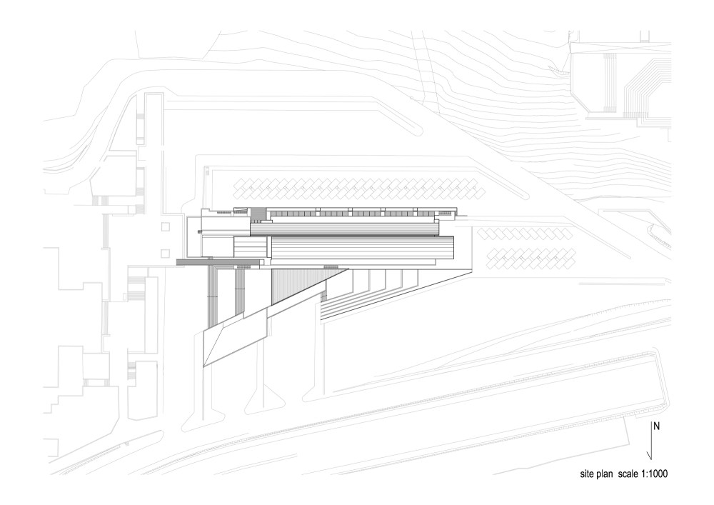 希腊校园图书馆 · 动态曲线屋顶下的知识空间-53