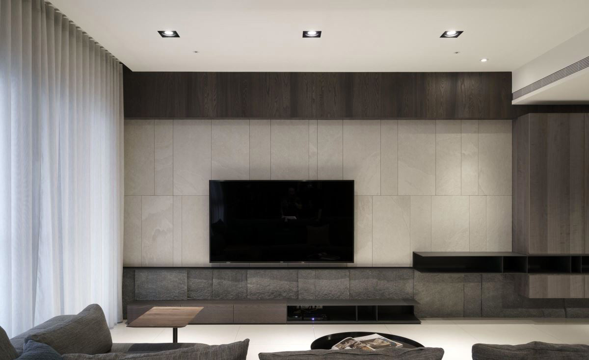 125㎡现代风住宅  筑悦空间设计-7