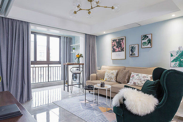 北欧风 96 平三房 | 精致生活，不将就-9