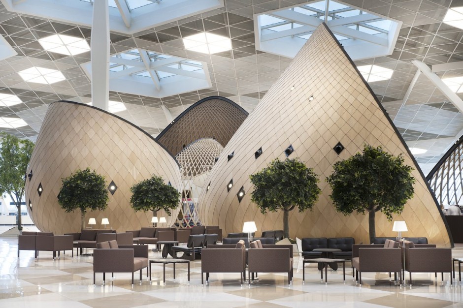 10 Spectacular Airport Lounges Around The Globe Impress With Their Unique Designs-44